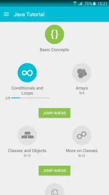 Learn Java android App screenshot 13