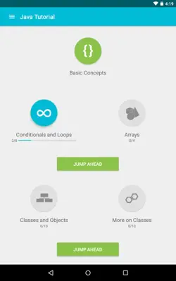 Learn Java android App screenshot 4